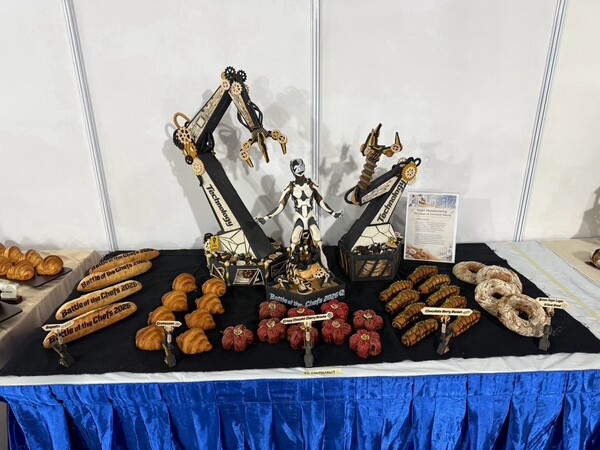 現場麵包製作作品
